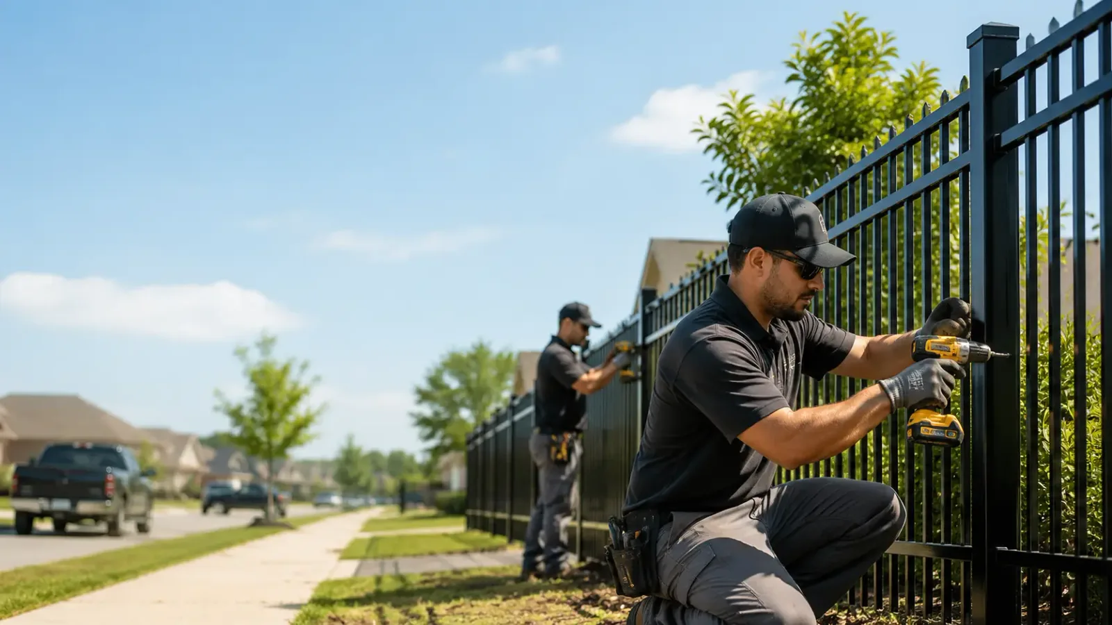 Metal Fence Installation in Kingston, MA